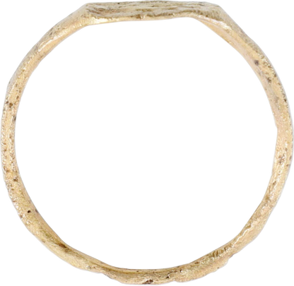 ROMAN SIGNET RING, 2ND-5TH CENTURY AD, SIZE 8 3/4
