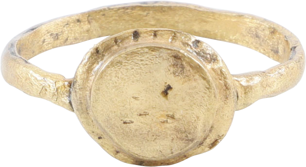 BYZANTINE/MEDIEVAL RING C.500-800 AD, SIZE 9 ¾ - Fagan Arms