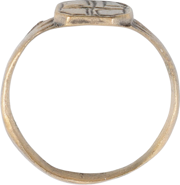 BYZANTINE CHRISTIAN RING, C.6th-9th CENTURY AD, SIZE 9 ½ - Royalty Rings