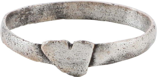 ENGLISH SWEETHEART OR WEDDING RING, TUDOR PERIOD, SIZE 12 - Fagan Arms