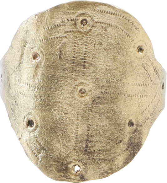 FINE VIKING SHIELD RING C.800-1000 AD, SIZE 11 3/4 - Fagan Arms