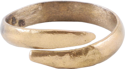 ANCIENT VIKING COIL RING, C.850-1050 AD, SIZE 9 ¼
