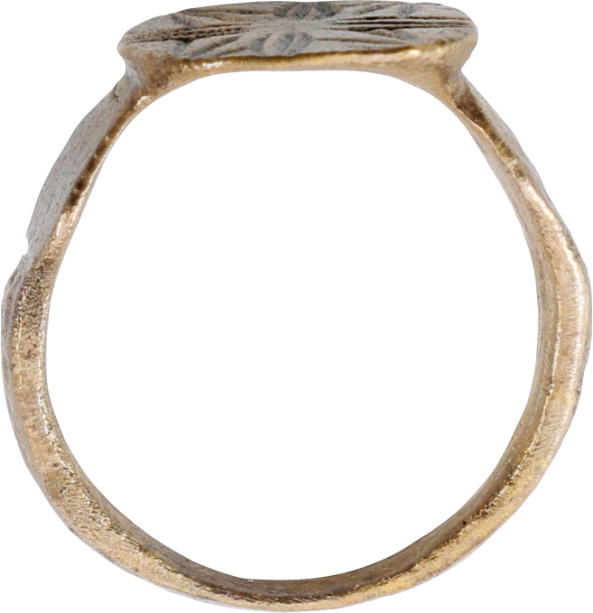 MEDIEVAL EUROPEAN RING, 1400-1700 AD, SIZE 9 - Fagan Arms