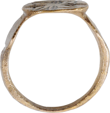 MEDIEVAL EUROPEAN RING, 1400-1700 AD, SIZE 9 - Fagan Arms