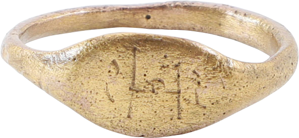 ROMAN SORCERER’S RING, C100BC-100AD, SIZE 7 ¾ - Fagan Arms