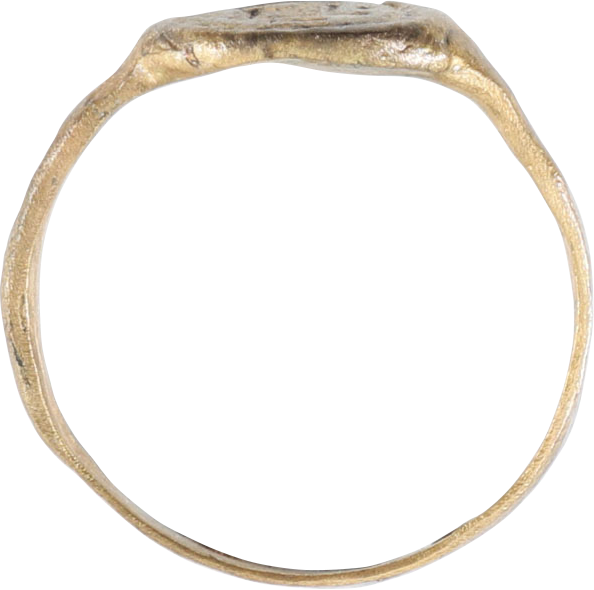 MEDIEVAL/BYZANTINE WOMAN’S RING C.600-900 AD, SIZE 8 ¼ - Fagan Arms