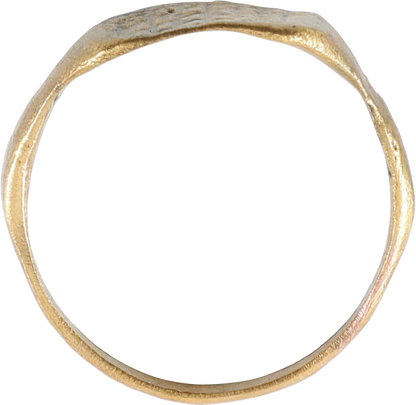 MEDIEVAL BYZANTINE RING C.400-700 AD, SIZE 12 - Fagan Arms