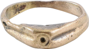 EUROPEAN LADIES FASHION RING C.1300-1400, SIZE 3 ¾ - Fagan Arms