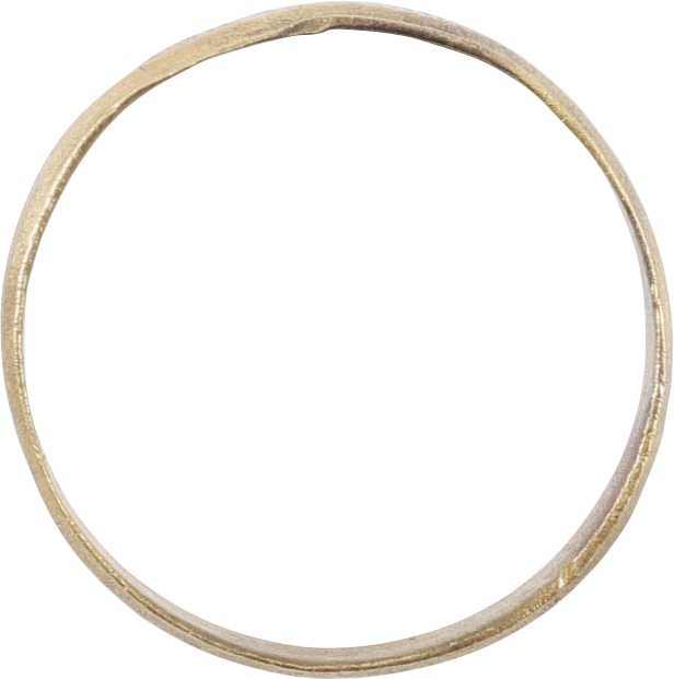 FINE VIKING WEDDING RING, 900-1050 AD, SIZE 9 ½