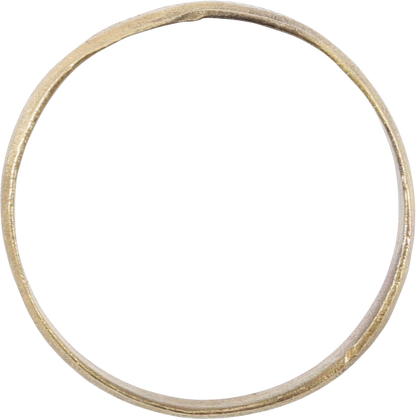 FINE VIKING WEDDING RING, 900-1050 AD, SIZE 9 ½