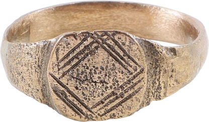 MEDIEVAL EUROPEAN RING, 500-800 AD, SIZE 10 ½ - Fagan Arms