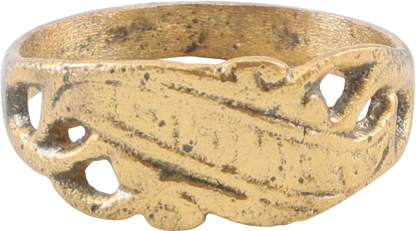 EASTERN EUROPEAN/BALKAN SWEETHEART RING, SIZE 7