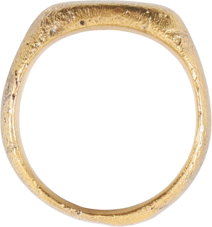 LATE ROMAN/BYZANTINE RING, C.5TH-8TH CENTURY AD, SIZE 5 ½