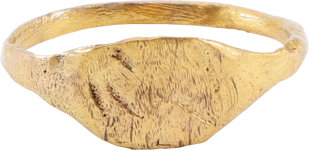 ROMAN SIGNET RING, 2ND-5TH CENTURY AD, SIZE 8 1/2 - Fagan Arms