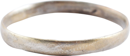 RARE SILVER VIKING WEDDING RING, 9th-11th CENTURY, SIZE 12 ¼ - Fagan Arms