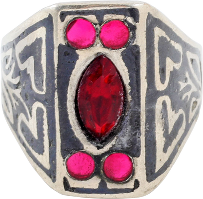 FINE UKRANIAN COSSACK HORSEMAN’S RING 10 ½ - Fagan Arms