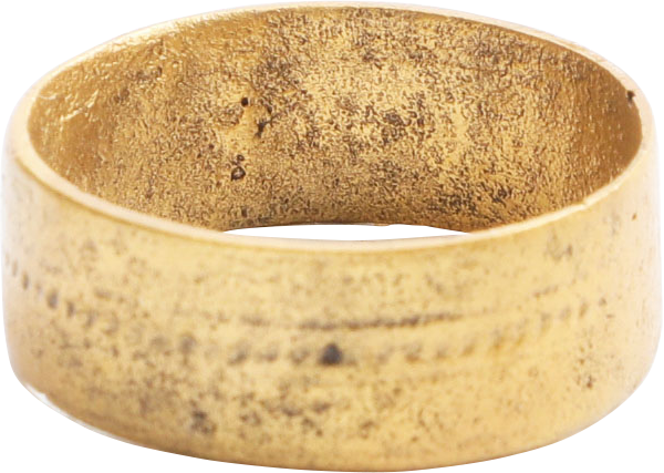 ANCIENT VIKING WEDDING RING, SIZE 8+ - Fagan Arms