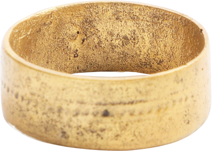 ANCIENT VIKING WEDDING RING, SIZE 8+ - Fagan Arms