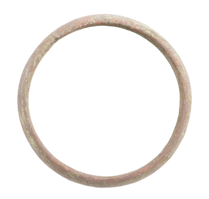 VIKING WARRIOR’S WEDDING RING AS FOUND, 900-1050 AD, SIZE 8 1/2
