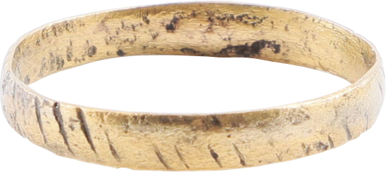 ANCIENT VIKING WEDDING RING SIZE 7 1/2 - Royalty RIngs