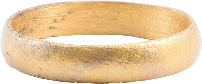ANCIENT VIKING WEDDING RING, SIZE 10