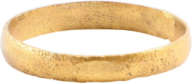 ANCIENT VIKING WEDDING RING 10th-11th century AD.   SIZE 11