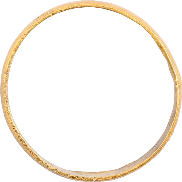 ANCIENT VIKING WEDDING RING 10th-11th century AD.   SIZE 11