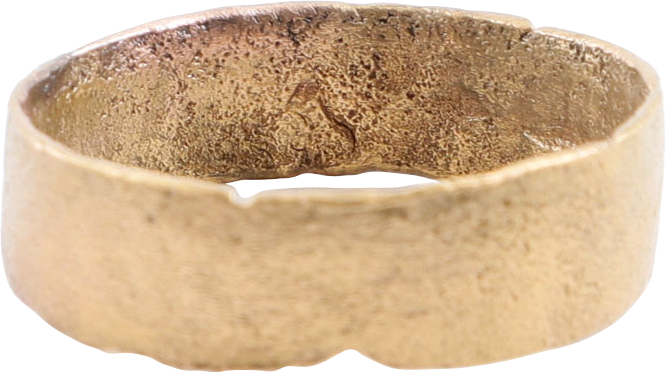 ANCIENT VIKING WEDDING RING 10th-11th century AD.  SIZE 11