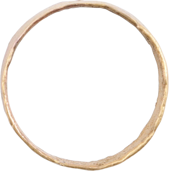ANCIENT VIKING WEDDING RING 10th-11th century AD.  SIZE 11