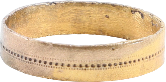 ANCIENT VIKING WEDDING RING SIZE 7 3/4 - Royalty RIngs