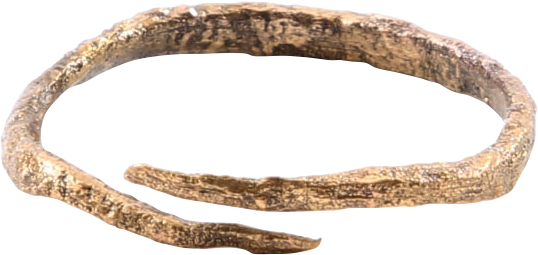 VIKING COIL RING C.850-1050 AD, SIZE 9 1/2 - Fagan Arms