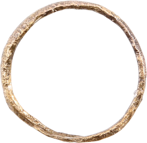 VIKING COIL RING C.850-1050 AD, SIZE 9 1/2 - Fagan Arms