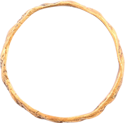 EUROPEAN WEDDING RING ,C.1400-60, SIZE 6 3/4 - Fagan Arms