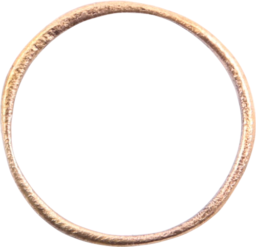 ANCIENT VIKING WEDDING RING, SIZE 10