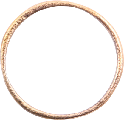 ANCIENT VIKING WEDDING RING, SIZE 10