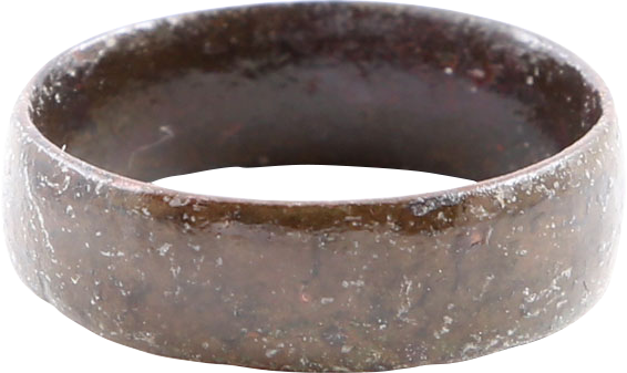RARE COPPER VIKING WEDDING RING, 900-1050 AD, SIZE 10 ½ - Fagan Arms