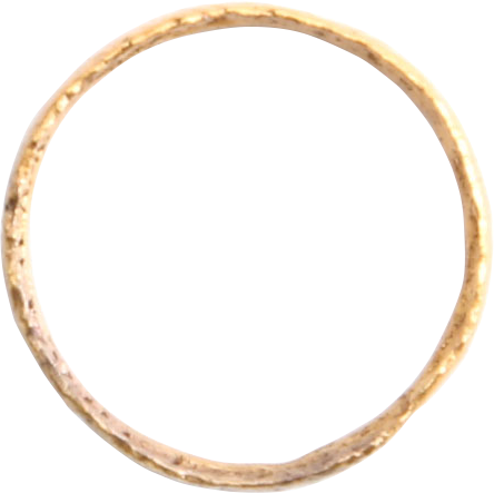 ANCIENT VIKING WEDDING RING 10th-11th century AD.   SIZE 5