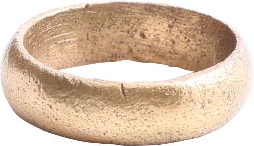ANCIENT VIKING WEDDING RING SIZE 7 1/2 - Royalty RIngs