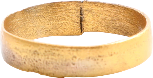 ANCIENT VIKING WEDDING RING SIZE 6 1/2 - Royalty RIngs