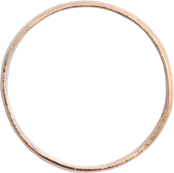 ANCIENT VIKING WEDDING RING, SIZE 10 3/4