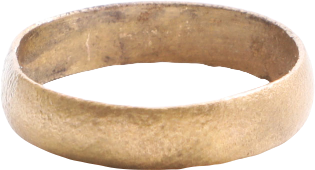 ANCIENT VIKING WEDDING RING, SIZE 10