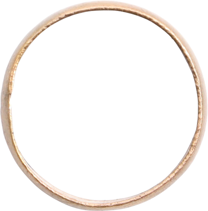 ANCIENT VIKING WEDDING RING, SIZE 10