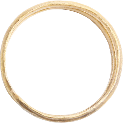 VIKING COIL RING 850-1050 AD, SIZE 11 ¼