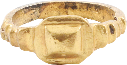 FINE ROMAN PROSTITUTE'S RING, C.100-300 AD, SIZE 3 ½ - Fagan Arms