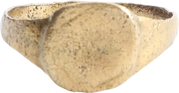 MEDIEVAL EUROPEAN RING, SIZE 8 - Fagan Arms
