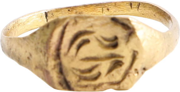 ROMAN/BYZANTINE RING C.200-600 AD, SIZE 9 - Fagan Arms