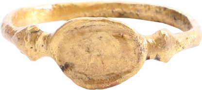 EUROPEAN LADY’S FASHION RING C.12TH-15TH CENTURY AD, SIZE 10 - Fagan Arms