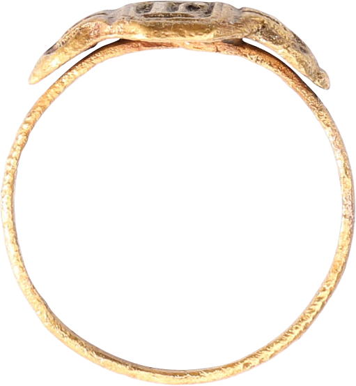EUROPEAN SIGNET RING C.1890-1910, SIZE 7 ¾ - Royalty Rings