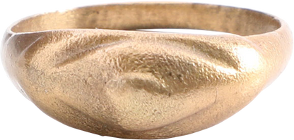 ANCIENT ROMAN/MEDIEVAL EVIL EYE RING, 4TH-8TH CENTURY AD, SIZE 8 - Fagan Arms