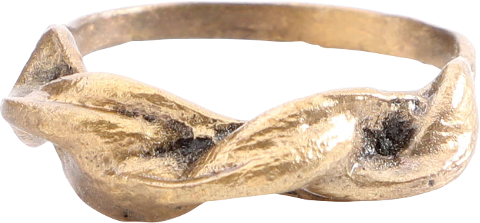 FINE VIKING WARRIOR’S ROPED OR TWIST RING, C.866-1067 AD, SIZE 11 ¼ - Fagan Arms